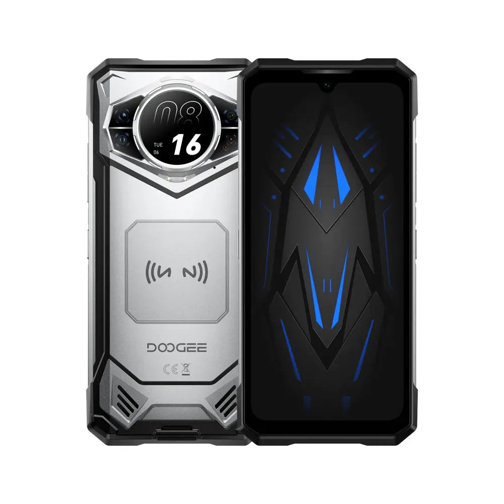 DOOGEE S200 Android 14 Dimensity 7050 Octa Core 10100mAh Large battery Rugged Phone DOOGEE