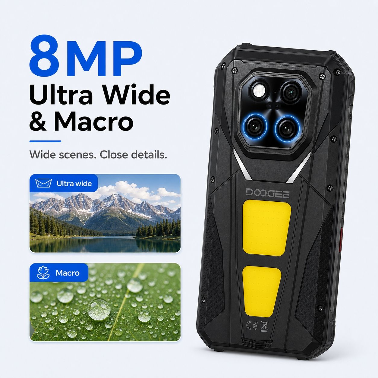 DOOGEE V Max Play Projector Rugged Phone